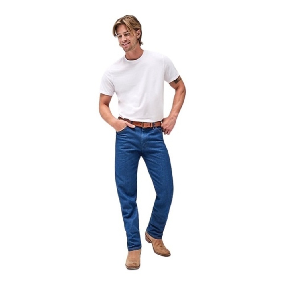 13MWZPW WRANGLER® COWBOY CUT® ORIGINAL‎ FIT JEAN sz 42x32